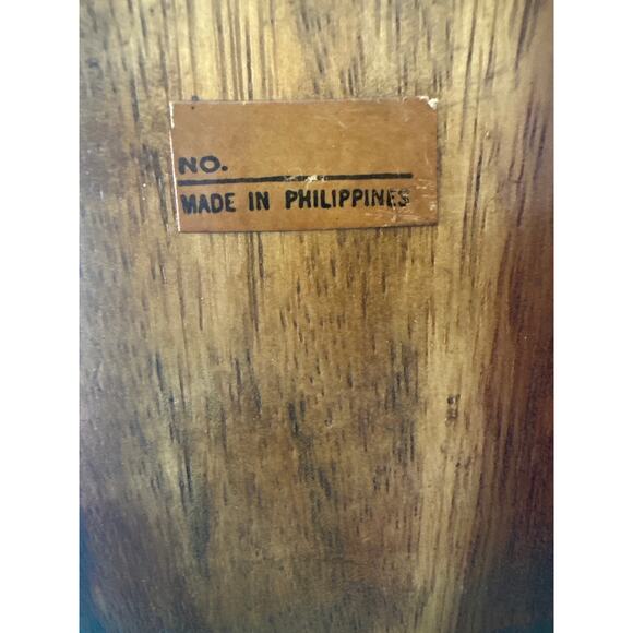 Vint1967 Hand-carved Tiki statue humanoid figures representing ancestral spirits - Picture 4 of 6